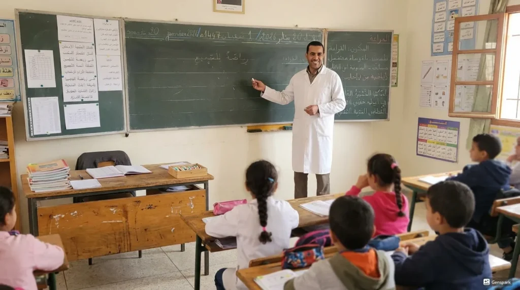 تعليم الابتدائي بالمغرب